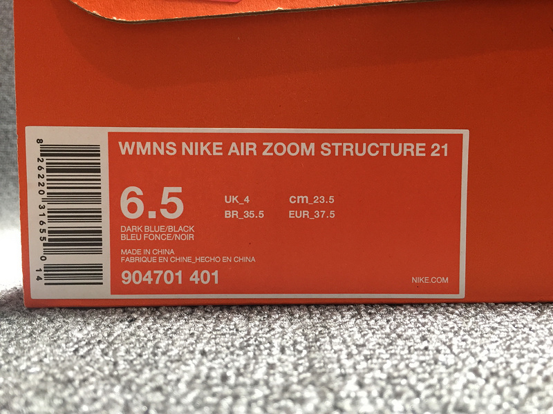 Super Max Perfect Nike Air Zoom Structure 21(98% Authentic) GS--001